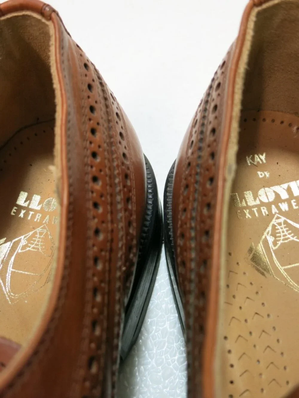 LLOYD KAY Oil Tanned Leather Dress Oxfords Shoes Men's Dress Footwear 10.5 45
